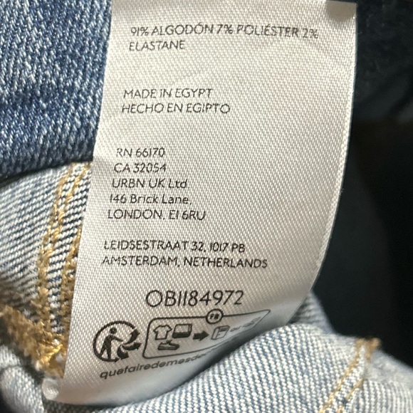 We The Free Jayde Flare Jeans Blue Size 27 - Picture 6 of 6